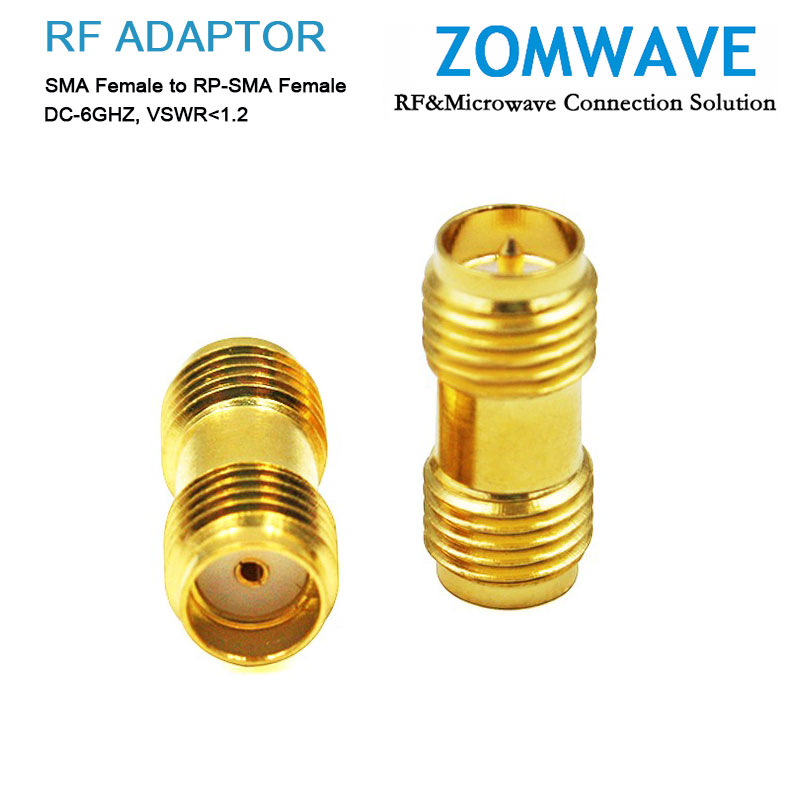 SMA Female to RP-SMA Female Adapter, 6GHz