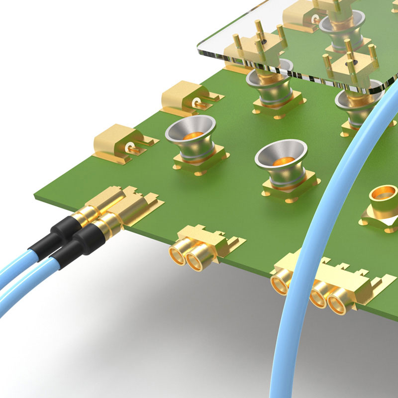  Two interface forms of SSMP connectors