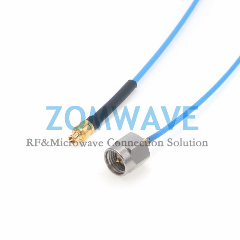 Highly frequency GPPO (min-SMP) test cable assembly up to 26.5ghz