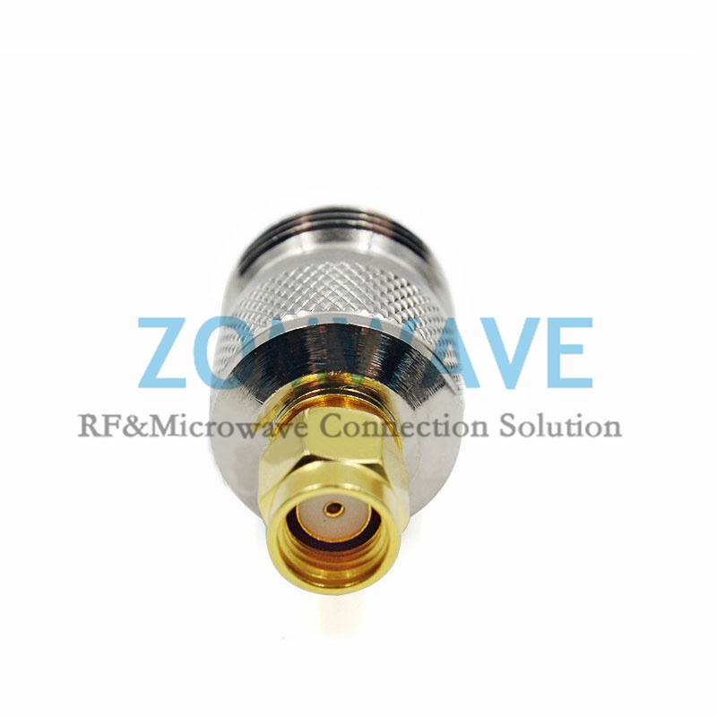N Type Female to RP-SMA Male Adapter, 6GHz