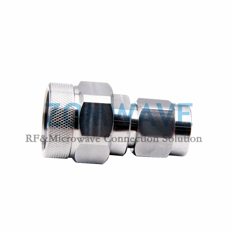 N Type Male to TNC Male Stainless Steel Adapter, 18GHz