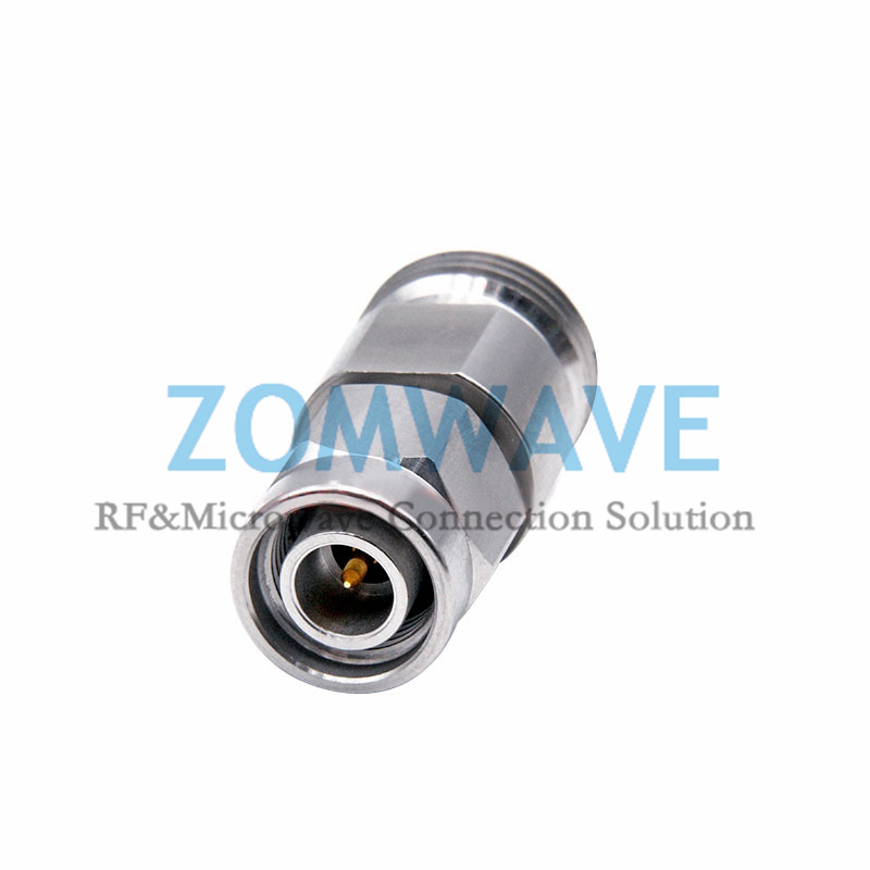 N Type Male to TNC Female Stainless Steel Adapter, 18GHz