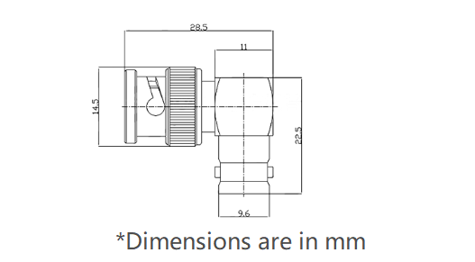 bnc adapter, rf adapter, right angle adapter