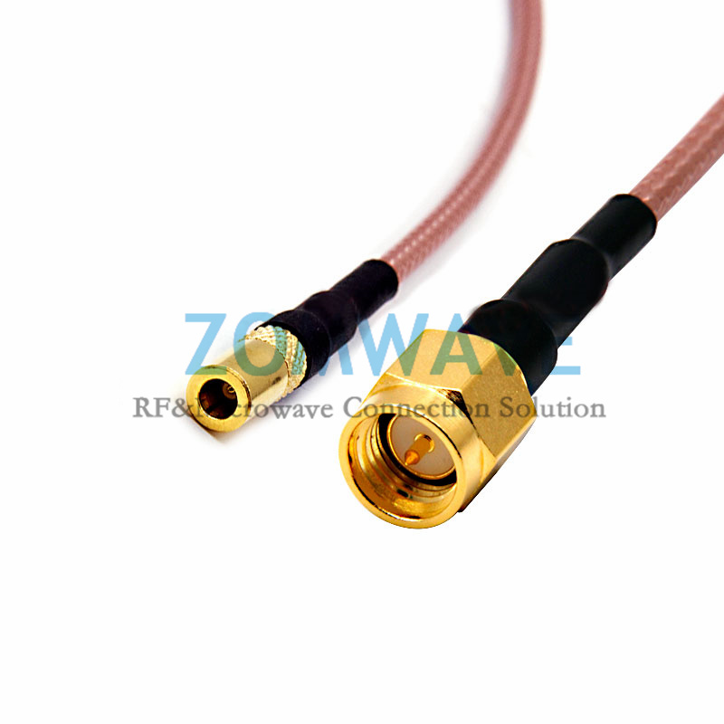 SMA Male to SSMB Female, RG316 Cable, 3GHz