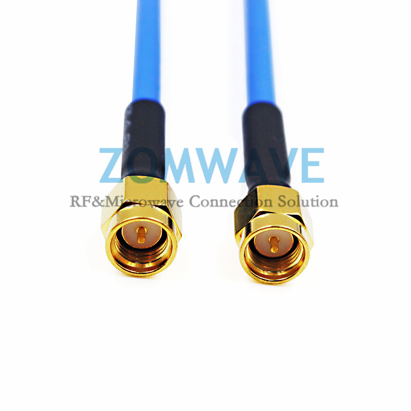 SMA Male to SMA Male, Formable .141''RG402 Cable, 12GHz