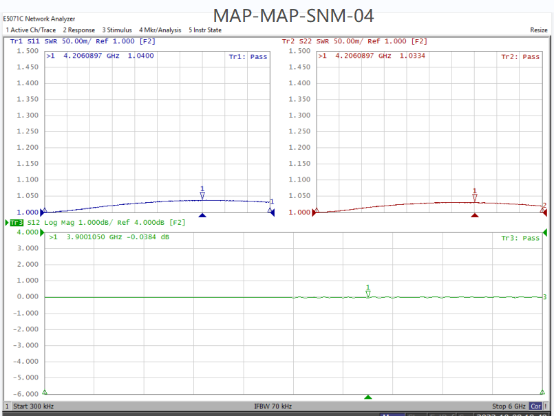 SMA Male to SMA Male Adapter, 6GHz