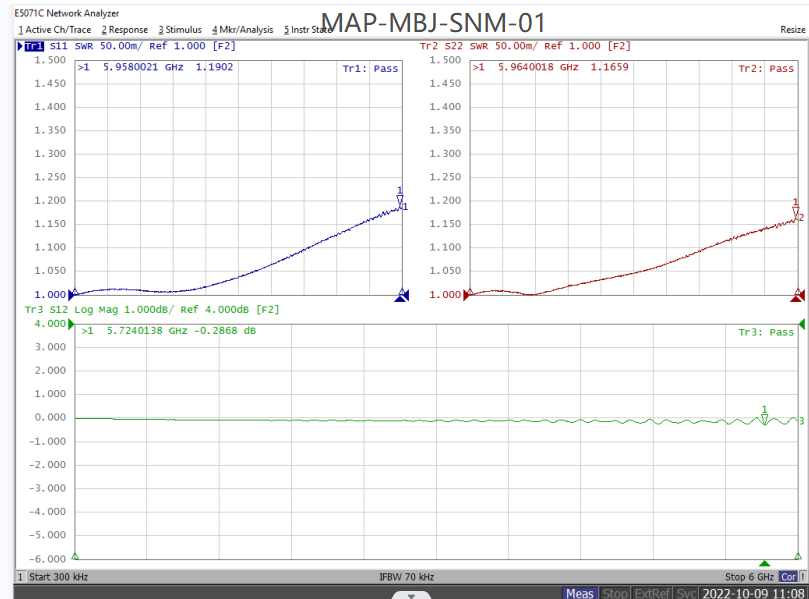 SMA Male to SMB Male Adapter, 4GHz