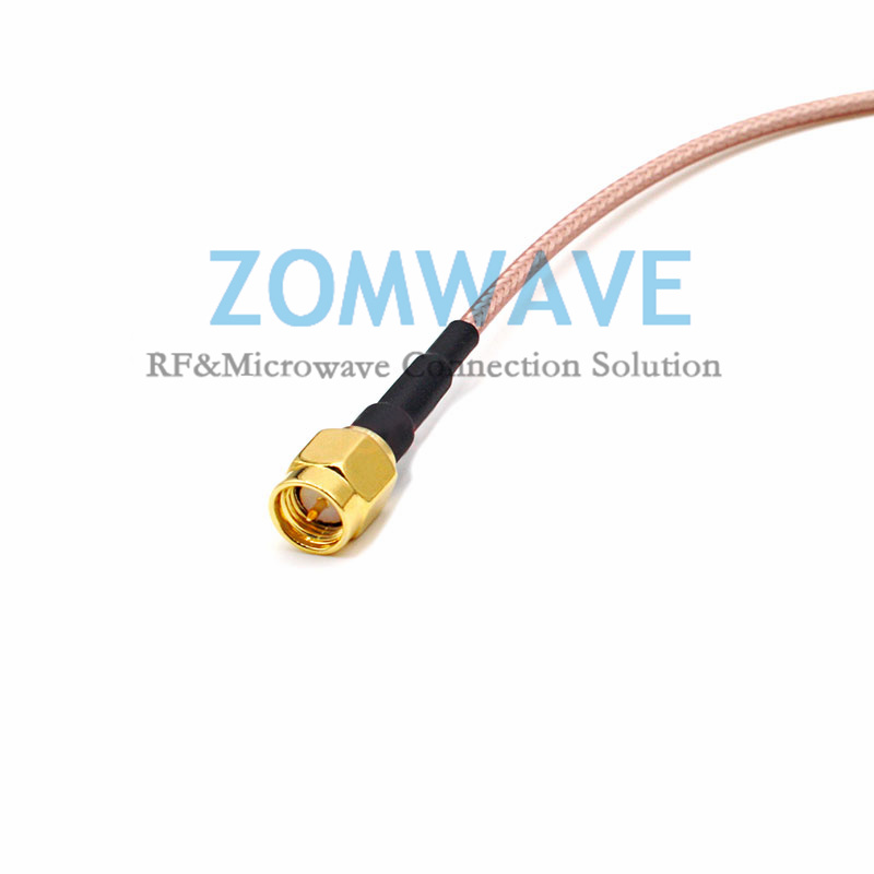 SMA Male to BNC Female Bulkhead Waterproof, RG316 Cable, 4GHz