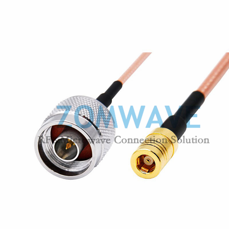 N Type Male to SMB Female, RG316 Cable, 4GHz