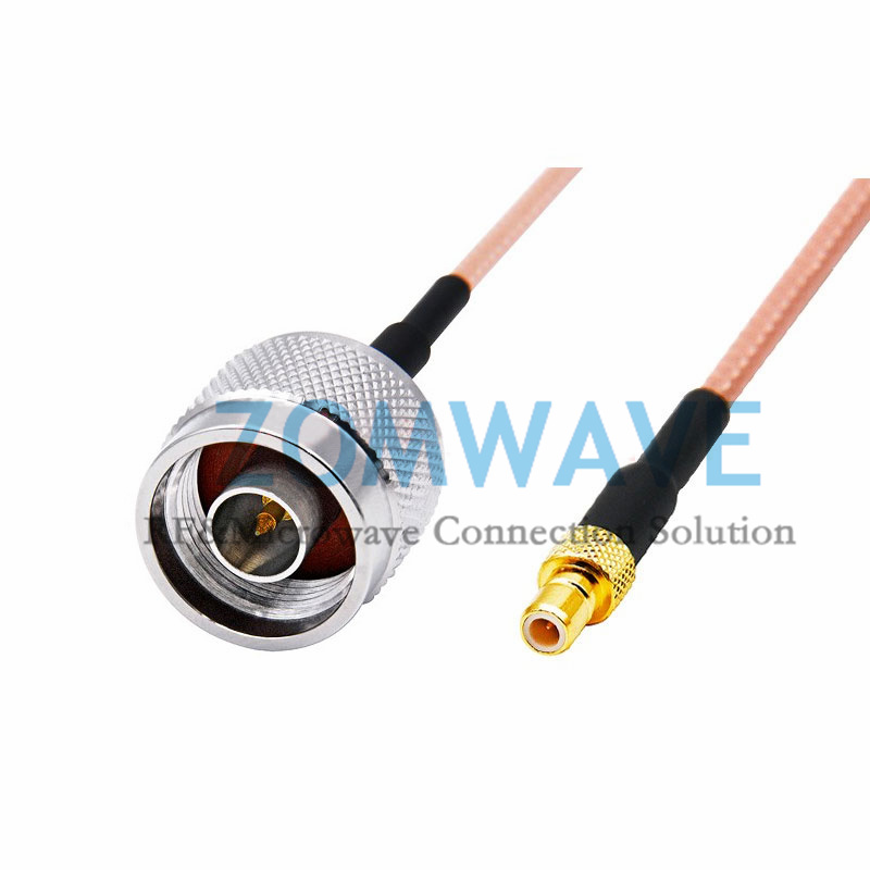 N Type Male to SMB Male, RG316 Cable, 4GHz