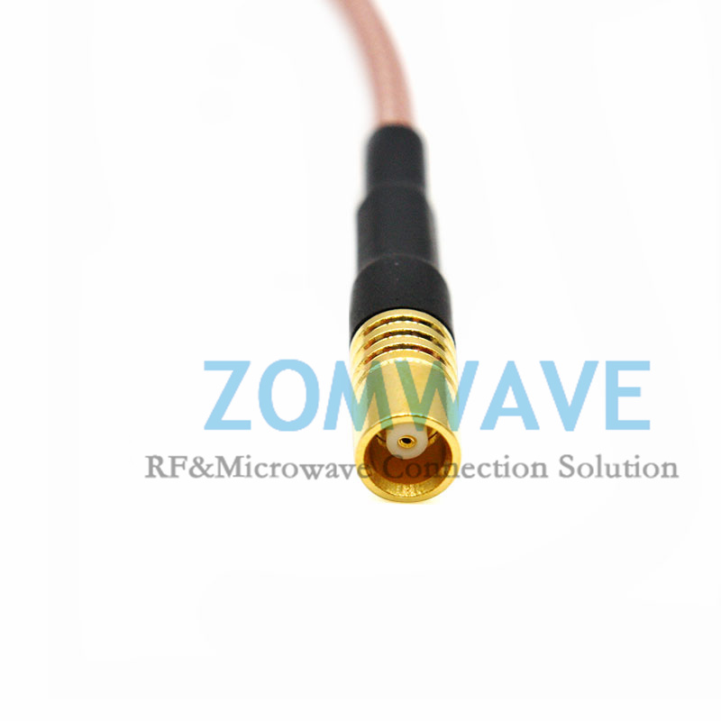 N Type Male to MCX Female, RG316 Cable, 6GHz