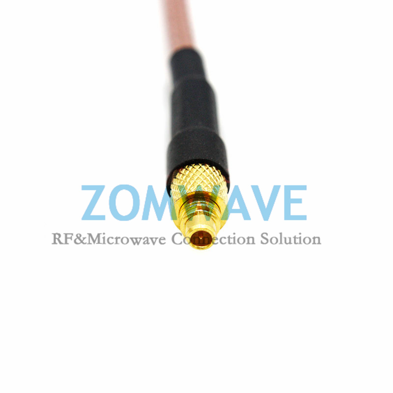 N Type Male Right Angle to MMCX Male, RG316 Cable, 6GHz
