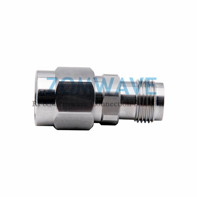 TNC Male to TNC Female Stainless Steel Adapter, 18GHz