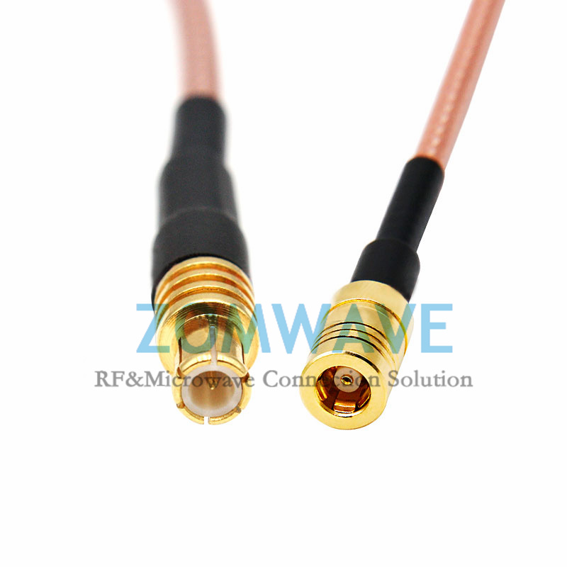 SMB Plug to MCX Male, RG316 Cable, 4GHz