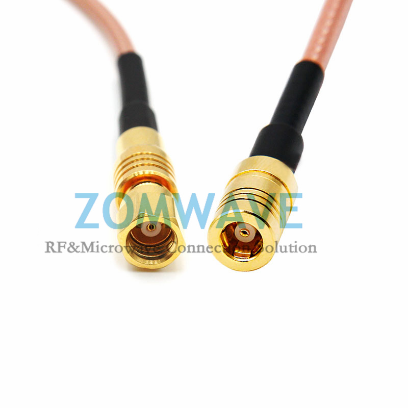 SMC Plug to SMB Plug, RG316 Cable, 4GHz