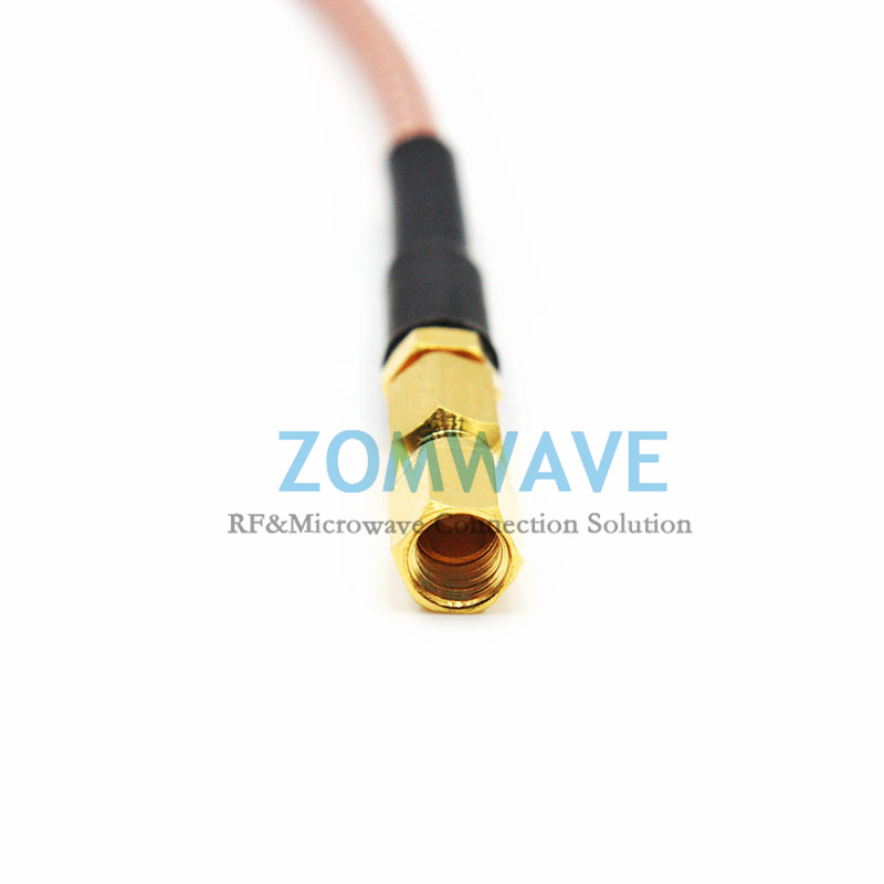 SSMC Plug to SSMC Plug, RG316 Cable, 6GHz