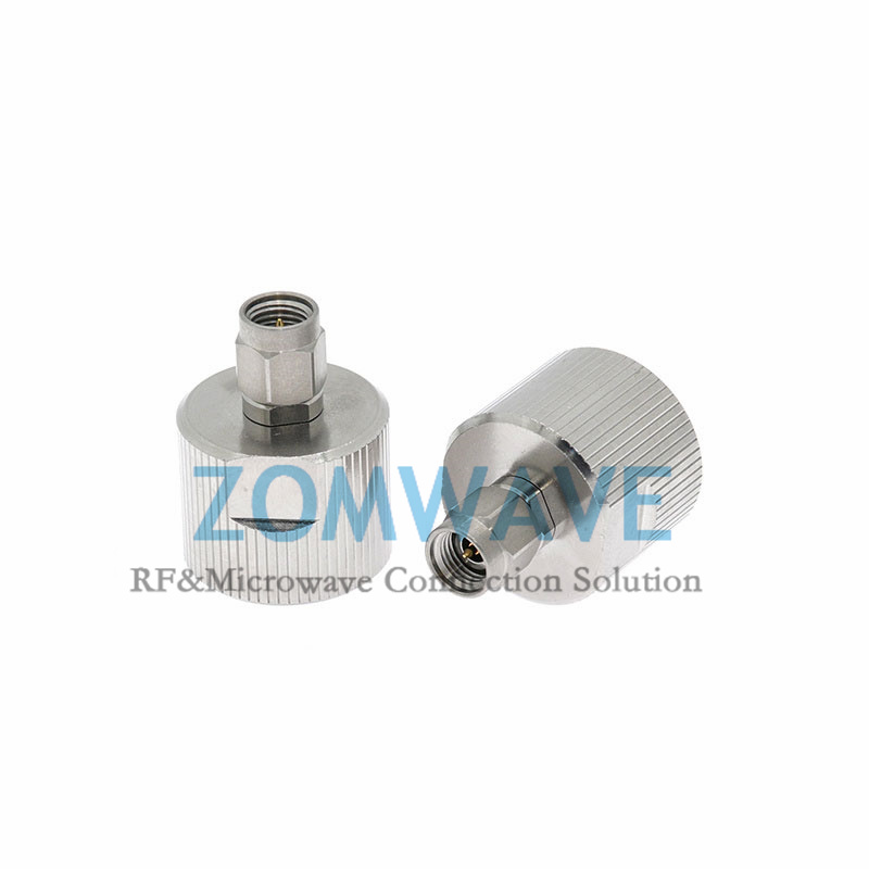 NMD2.92mm Female to 2.92mm Male Stainless Steel Adapter, 40GHz