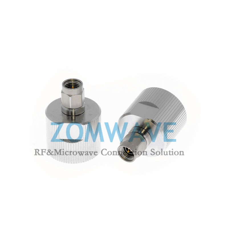 NMD2.4mm Female to 3.5mm Male Stainless Steel Adapter, 33GHz