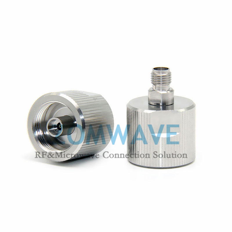 NMD2.4mm Female to 2.92mm Female Stainless Steel Adapter, 40GHz