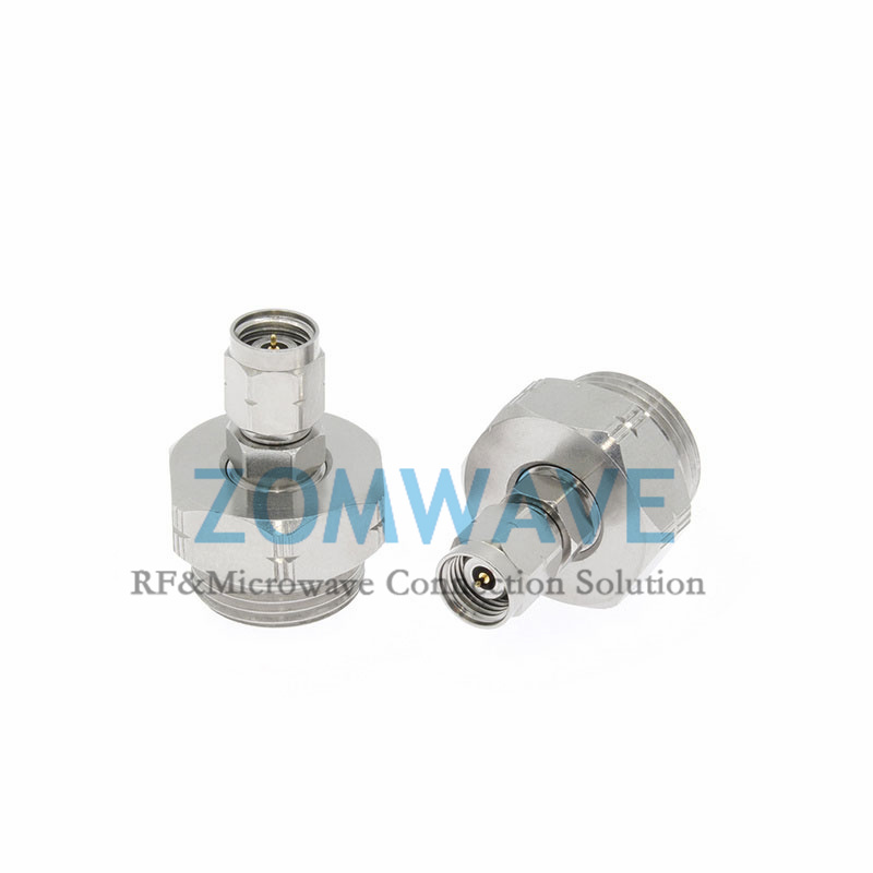 NMD2.4mm Male to 2.4mm Male Stainless Steel Adapter, 50GHz