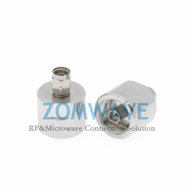 NMD2.4mm Female to 2.4mm Male Stainless Steel Adapter, 50GHz