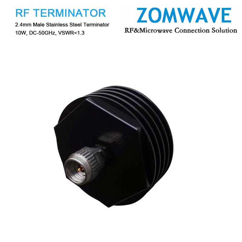 2.4mm terminator, rf termination, rf load, rf dummy load