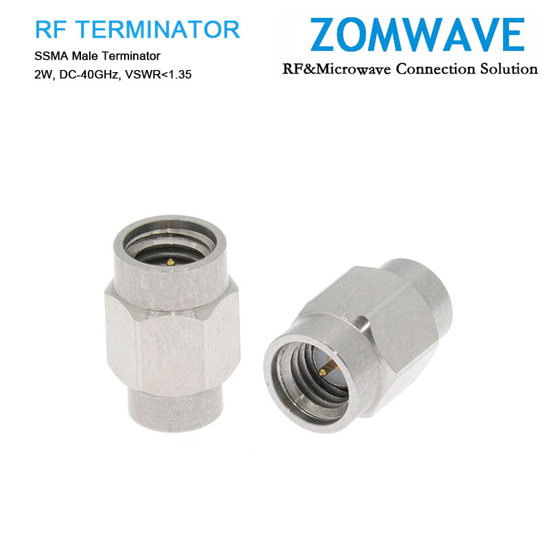 SSMA Male Terminator, 2W, 40GHz