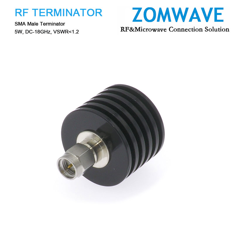 SMA Male Terminator, 5W, 18GHz