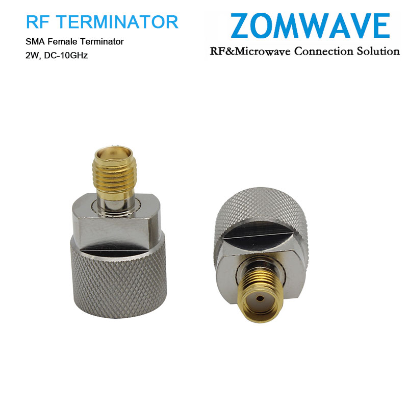 SMA Female Terminator, 2W, 10GHz