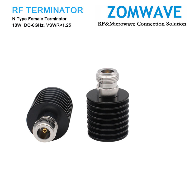 type n loads, type n terminators, rf terminations, rf loads