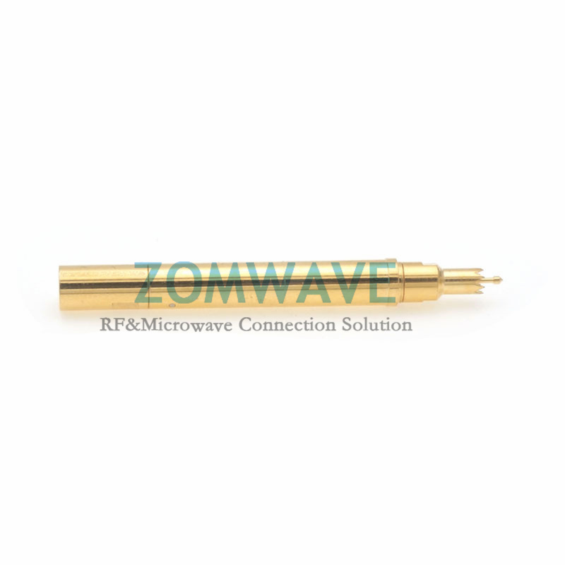 PCB Coaxial Probe, MCX Female to Coaxial Circular Pads, Gournd OD 2.6mm, 6GHz