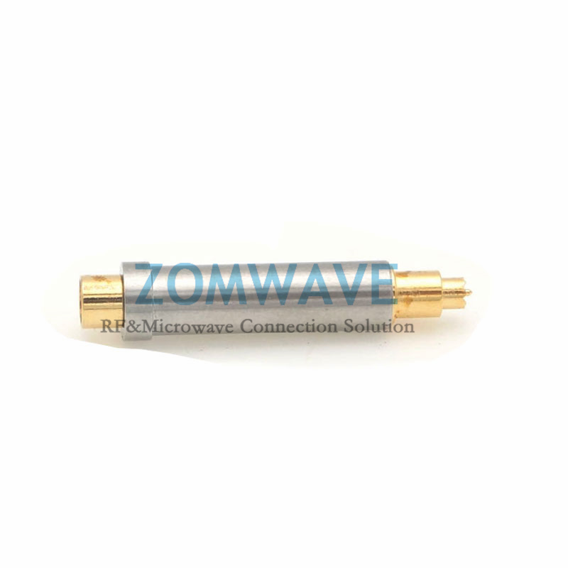 PCB Coaxial Probe, SMPM Male to Coaxial Circular Pads, Gournd OD 2.0mm, 6GHz