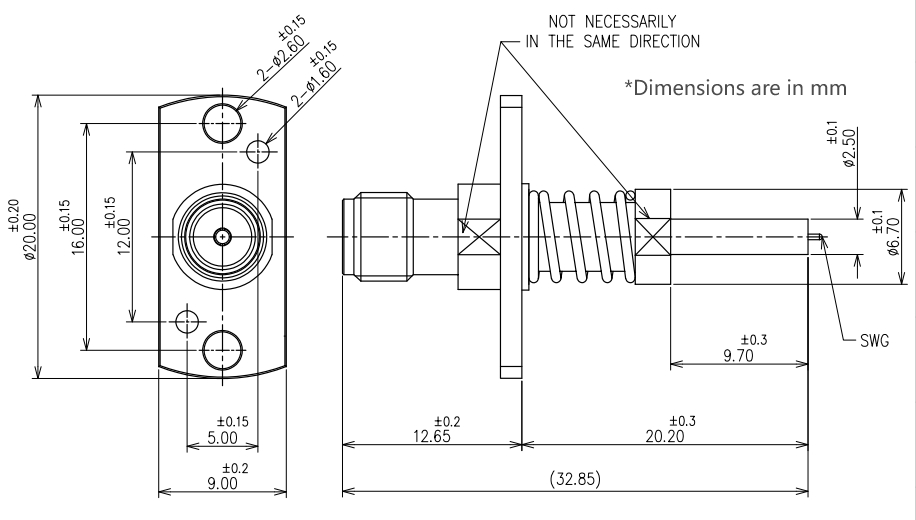 Murata MM126320, SMA Female to SWG RF Test Probe, 11GHz