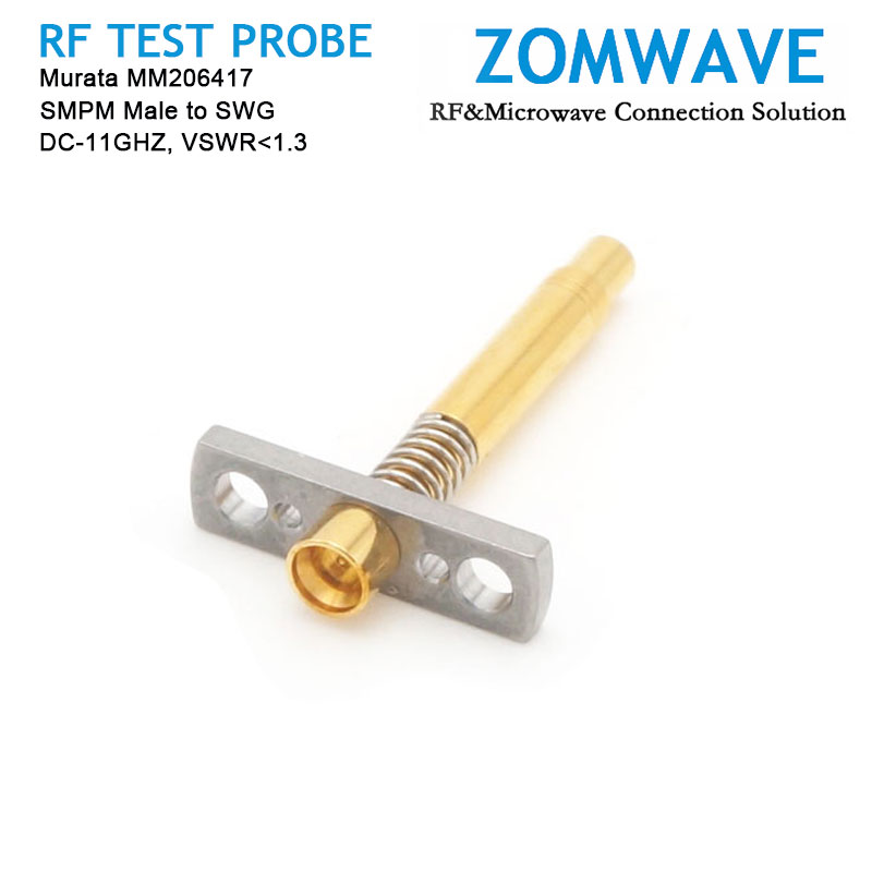 Murata MM206417, SMPM Male to SWG RF Test Probe, 11GHz