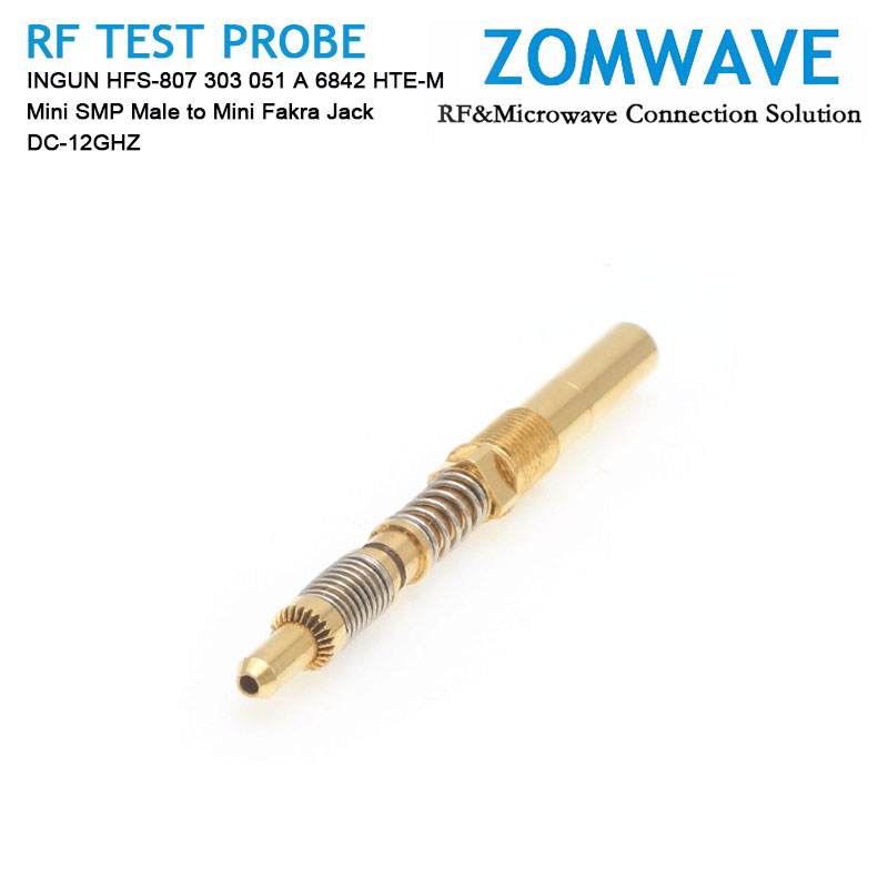 INGUN HFS-807 303 051 A 6842 HTE-M, Mini SMP Male to Mini Fakra Plug , 12GHZ