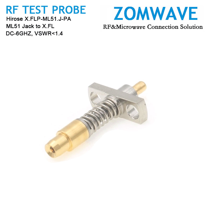 Hirose X.FLP-ML51.J-PA, ML51 Jack to X.FL RF Test Probe