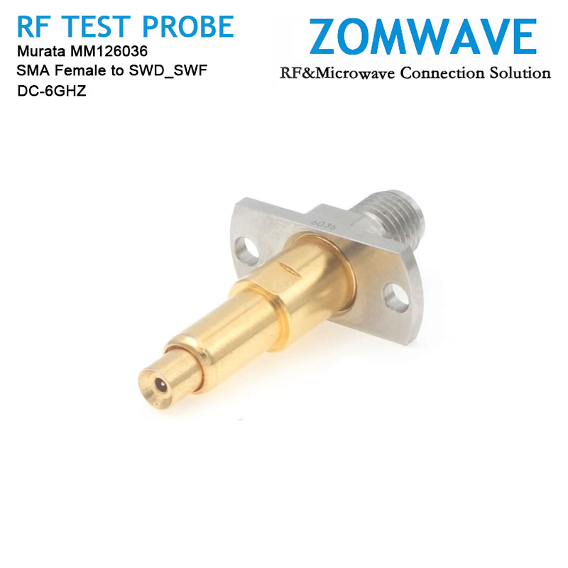 Murata MM126036, SMA Female to SWD_SWF RF Test Probe, 6GHz