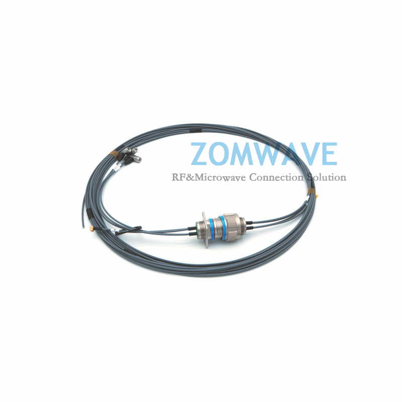 4 Ports D3899 Male,Multi-Coax Cable CM Male to Open,B220 Cable (ZCXN3506),18GHZ