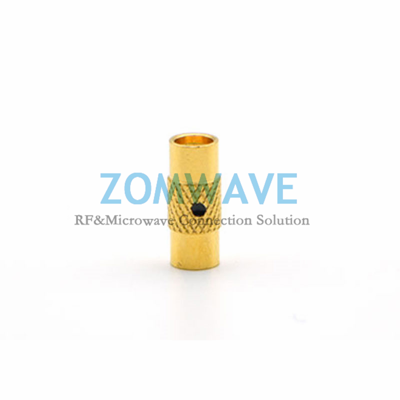 SMP Male (GPO) to SMP (GPO) Male Adapter, Limited Detent, 18GHz
