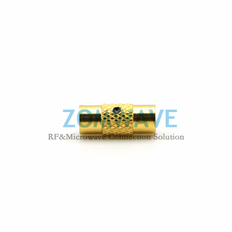 SMP Male (GPO) to SMP (GPO) Male Adapter, Limited Detent, 18GHz