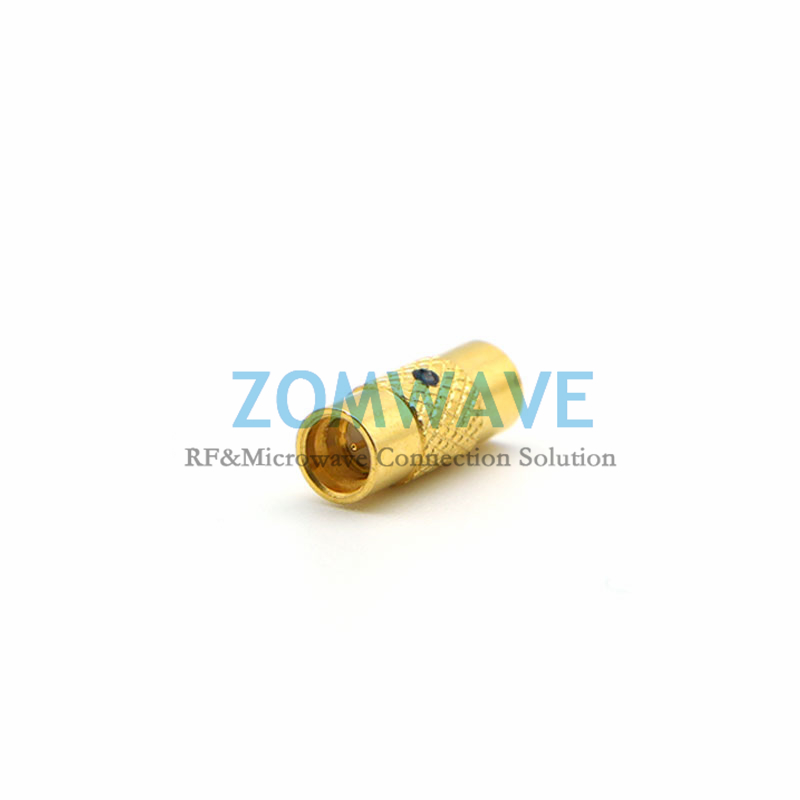 SMP Male (GPO) to SMP (GPO) Male Adapter, Limited Detent, 18GHz